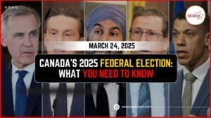 Mark Carney announces Canada Election 2025 outside Rideau Hall, discussing key policies and challenges ahead.