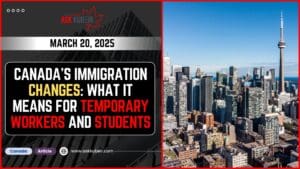 A group of immigrants arriving in Canada, symbolizing new opportunities and challenges in Canada