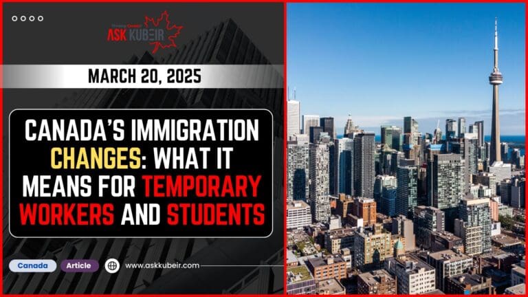 A group of immigrants arriving in Canada, symbolizing new opportunities and challenges in Canada