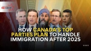 comparing Canada immigration policies proposed by Liberal and Conservative parties for 2025.