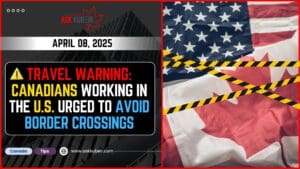 Canadian traveller stopped at U.S. border checkpoint during routine immigration inspection