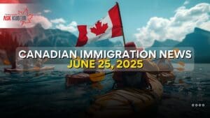 Infographic summarizing Canadian immigration updates for June 2025