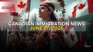 Canada immigration update highlights including CEC draw, Manitoba PNP invitations, backlog status, and April job data.